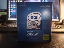 CPU Intel Core 2 Duo E8500 3,16 GHz dual-core 6 MB di cache LGA775 IMBALLO ORIGINALE/MOLTO RARA