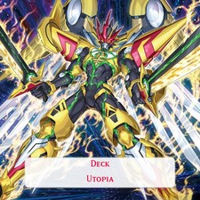 Yu Gi Oh Yugioh! Deck Mazzo Utopia Numero Futuro Utopico Zexal Onomatopea