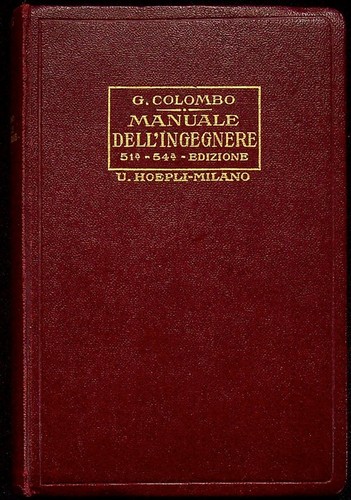 Manuale dell ingegnere civile - manuale,