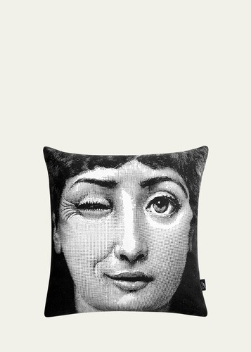 Raro cuscino fornasetti tema - fornasetti, e
