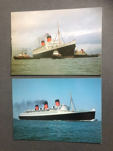 Large colour postcards cunard - large,