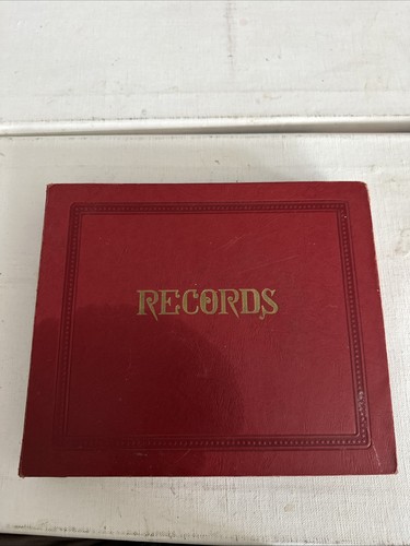Vintage record storage album - vintage,