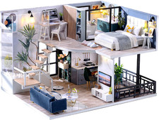 DIY Dollhouse,Kit Miniatura