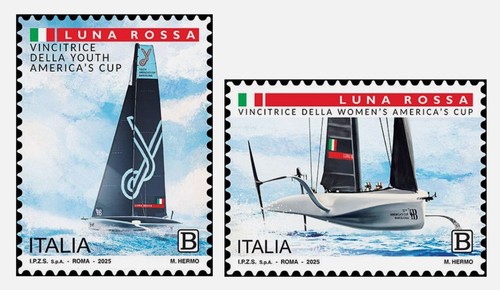 Italia 2025 luna rossa - italia,