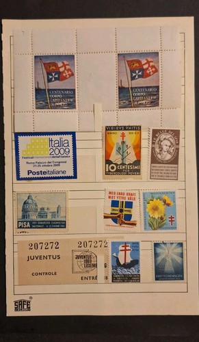 Erinnofili lotto pezzi - lotto,