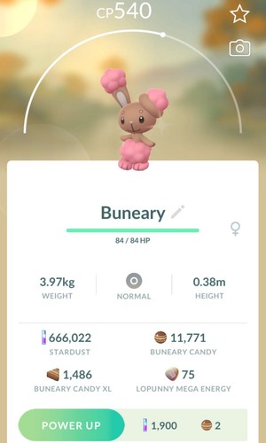 Pokemon shiny buneary - -,
