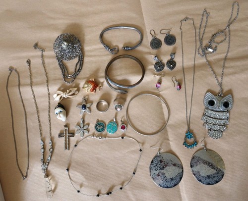 Lotto bigiotteria vintage - lotto,