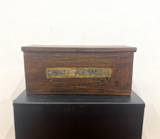 Scatola da farmacia in legno