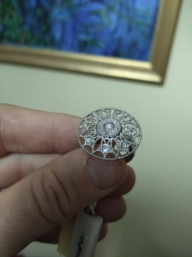 Anello byblos acciaio con - anello, in