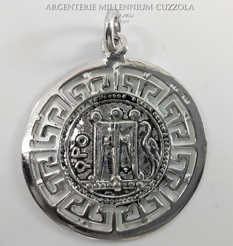 Monete collana argento regalo - monete,