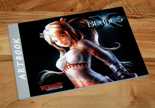 Blades raro artbook art book - raro,