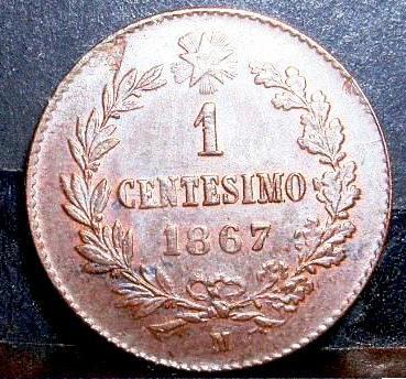 Centesimo 1867 m - 1,