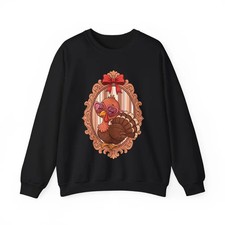 Camicia del Ringraziamento Turchia con cornice donna 2025, felpa donna Ringraziamento