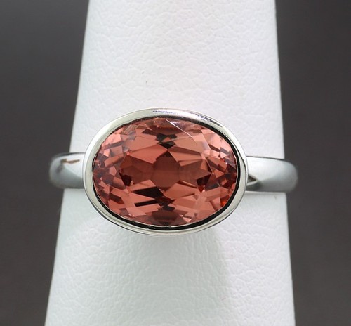 Anello solitario tormalina - solitario,