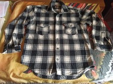RARISSIMA CAMICIA BOSCAIOLO ENERGIE VINTAGE  TGL GRUNGE WINTER BUTTON SHIRT LAMB