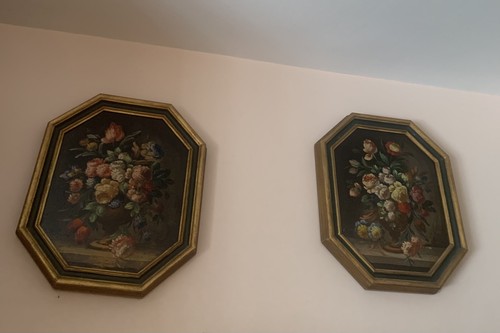 Quadro antico olio tela - quadro,