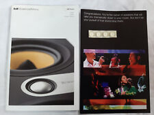 B&W Owner's Manual  per  Serie 600 HTM61 - HTM62 + 4 Piedini