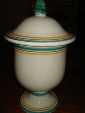 Vaso con coperchio parte - , di