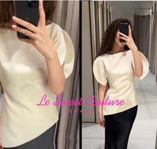 ZARA WOMAN NWT SS2525 MID ECRU