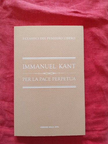 Kant per pace perpetua - kant,