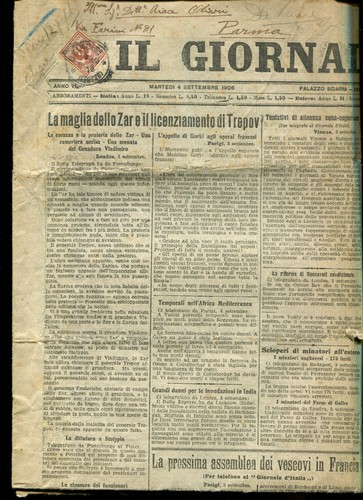Q27 giornale d italia - q27, d'italia"