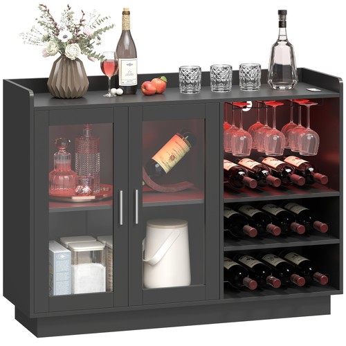 Homcom mobiletto per vini con - homcom,