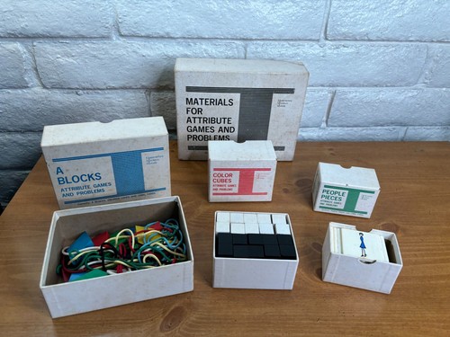 Materiale didattico vintage