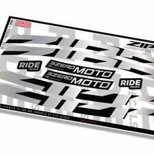 Decalcomanie Cerchi Zipp 3Zero Moto 29 2023 - Argento - Licenza Zipp