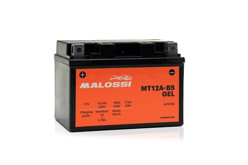 Batteria malossi gel yt12a - batteria,