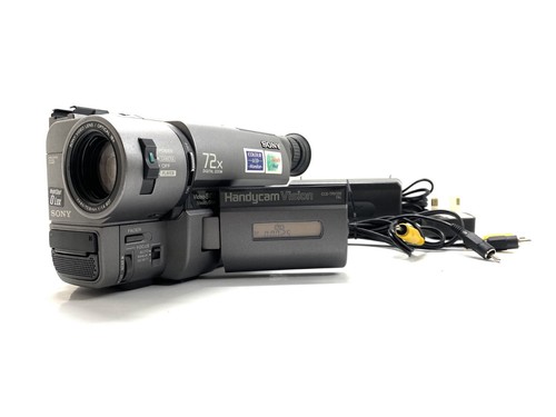 Videocamera analogica sony - videocamera,