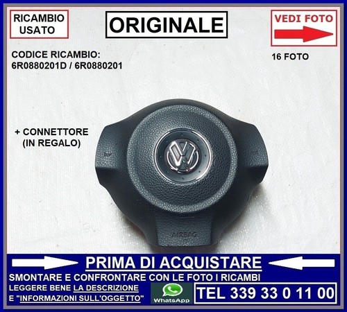 Airbag volante guida vw - guida, sx