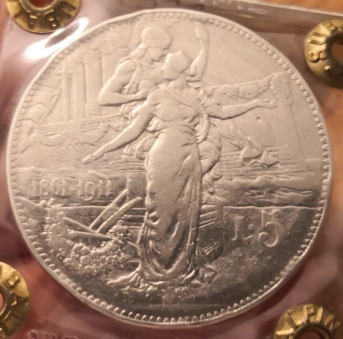 Lire 1911 cinquantenario - lire,