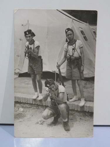 Vecchia foto ricordo campo - foto,