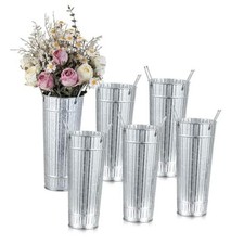  Galvanized Flower Bucket for
