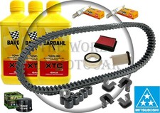 KIT/TAGLIANDO YAMAHA/TMAX 500 2008 AL 2011 OLIO FILTRI CINGHIA CANDELE RULLI
