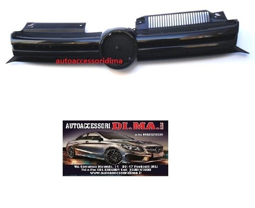 Griglia radiatore nero lucido - radiatore,
