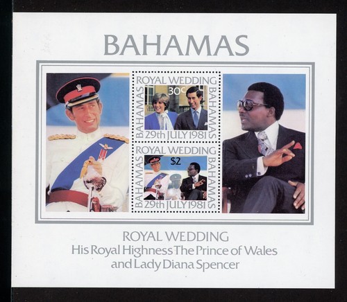 Bahamas scott 491a - mnh, s/s