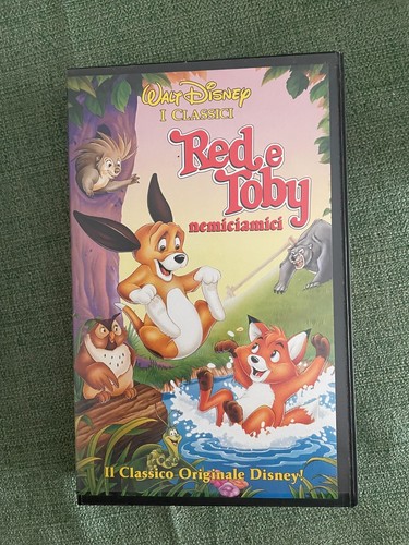 Red toby nemiciamici vhs - red,