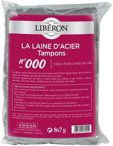 Lana acciaio 000 liberon - 000, 8
