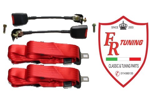 Cinture sicurezza rosso - sicurezza,