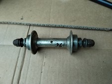 mozzo bici epoca 36 nichelato fori  no oliatore no ingrassatore