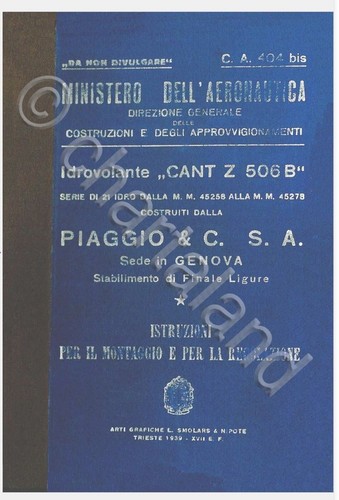 Cant 506b 1939 - 1939, bis