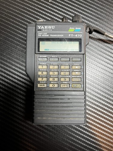 Yaesu 470 vhf uhf - ft-470, handie