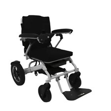 CARROZZINA ELETTRICA PIEGHEVOLE SMONTABILE LEGGERA IN ALLUMINIO DISABILI ANZIANI