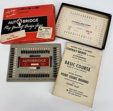 Vintage Autobridge Bridge Game