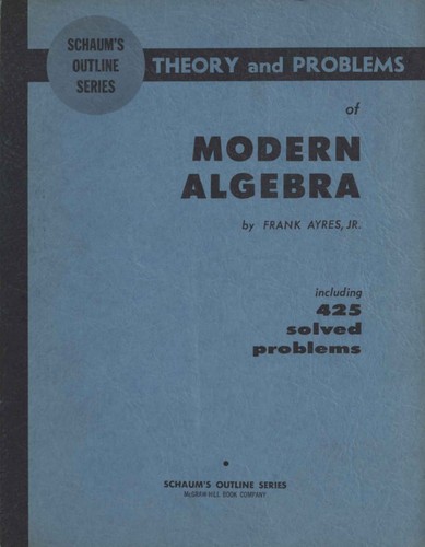 Schaum outline theory and - schaum's, of