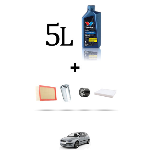 Hoffcar kit tagliando filtri - kit,