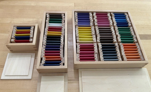 Tavolette montessori color - tavolette,