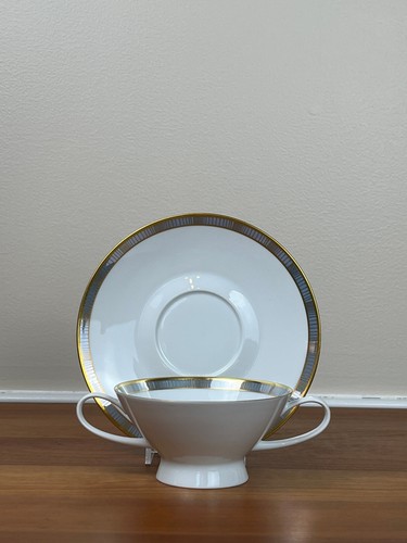 Set zuppiera piattini crema - e,