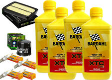 KIT TAGLIANDO SUZUKI GSF BANDIT 650 OLIO BARDAHL 10W40 CANDELE FILTRO ARIA OLIO